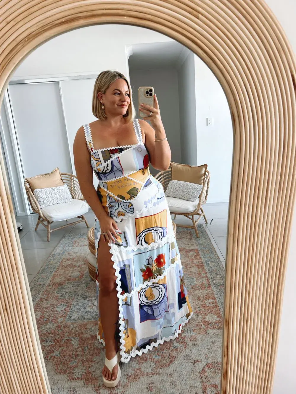 Zaco Capricci Dress Multi Size XXL / AU 16 - Image 1