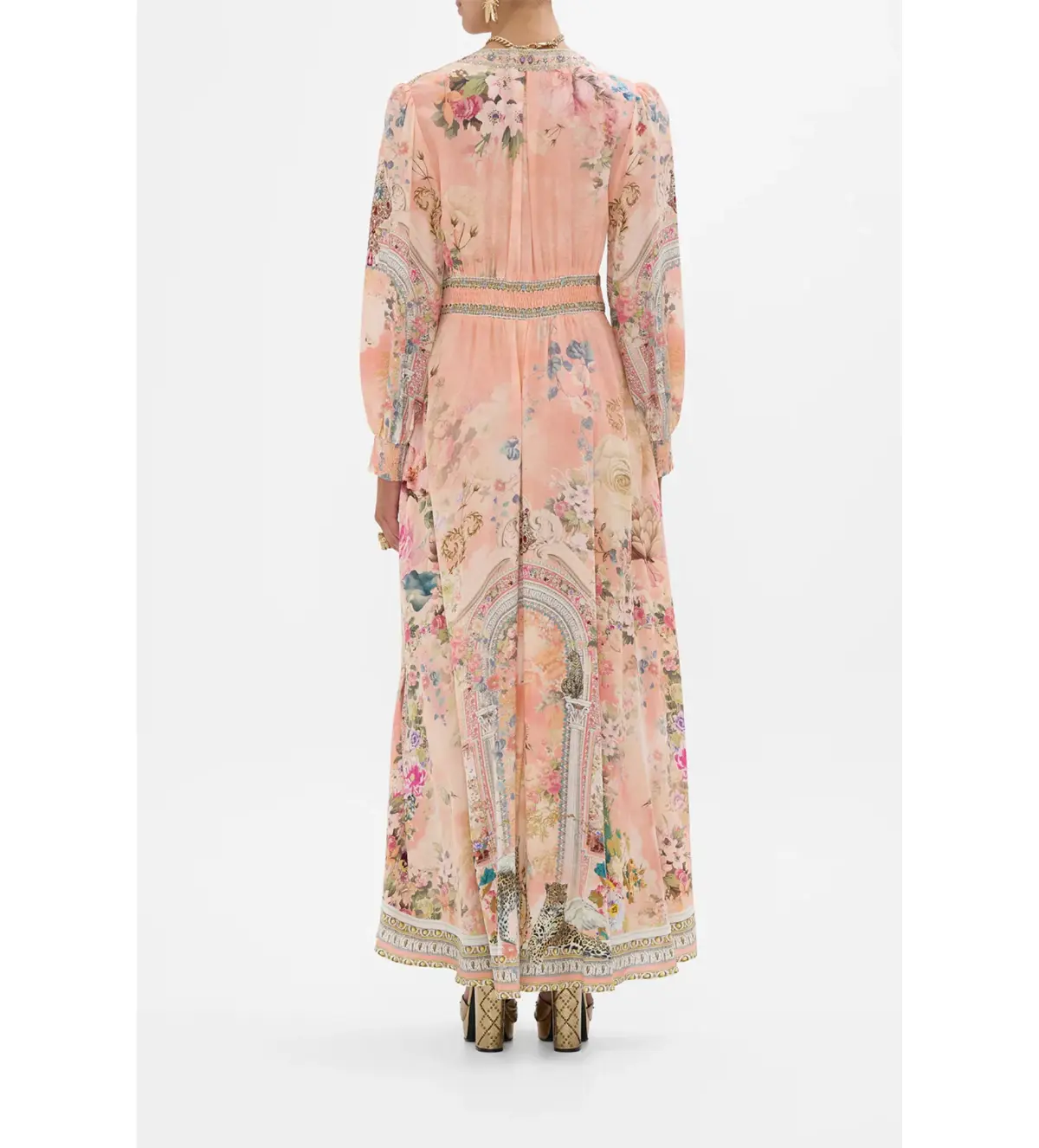 Camilla Jewellery Palace Dress Print Size AU 10 - Image 2