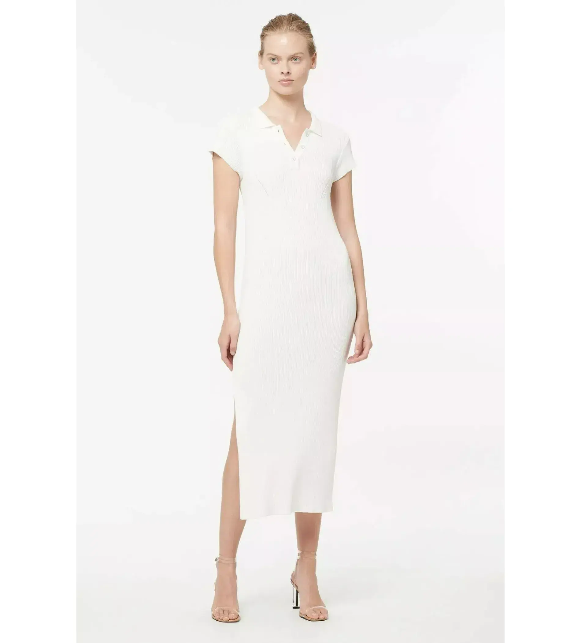 Manning Cartell MVP Knit Dress White Size AU 8 - Image 2