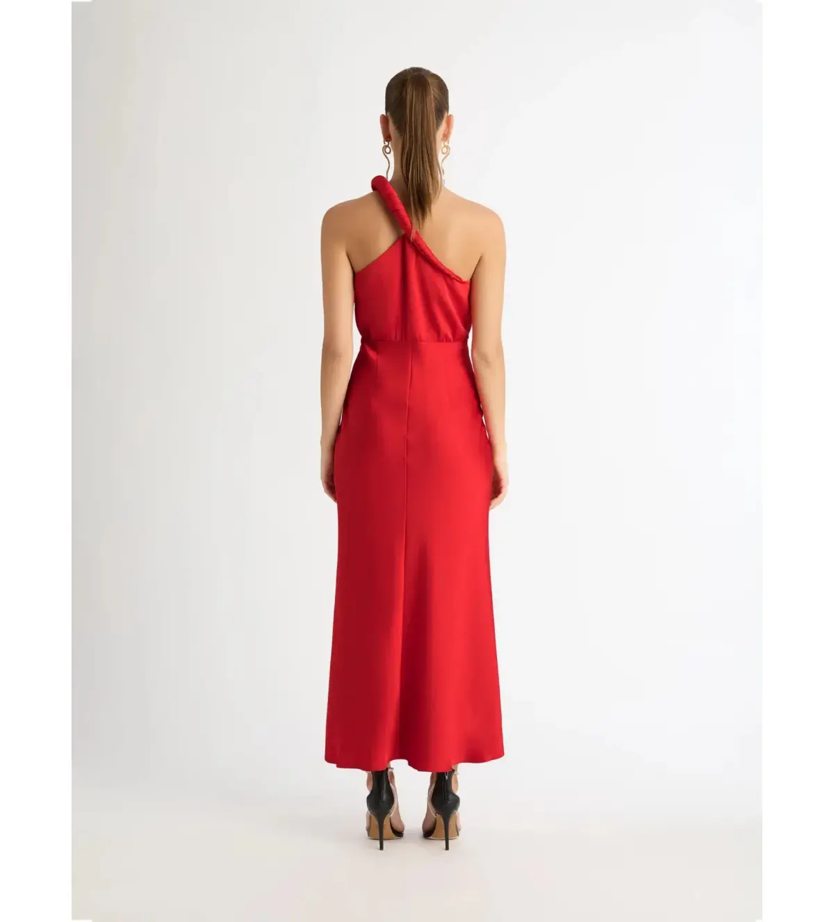 Sheike Naomi Maxi Dress in Red Size AU 12 - Image 3