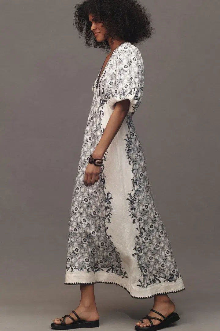 Alemais Airlie Midi Dress Floral Size 14  for rent on The Volte - main image