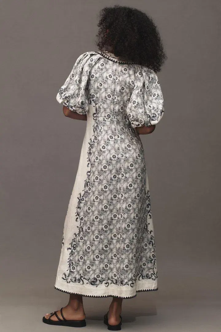 Alemais Airlie Midi Dress Floral Size 14  for rent on The Volte - main image