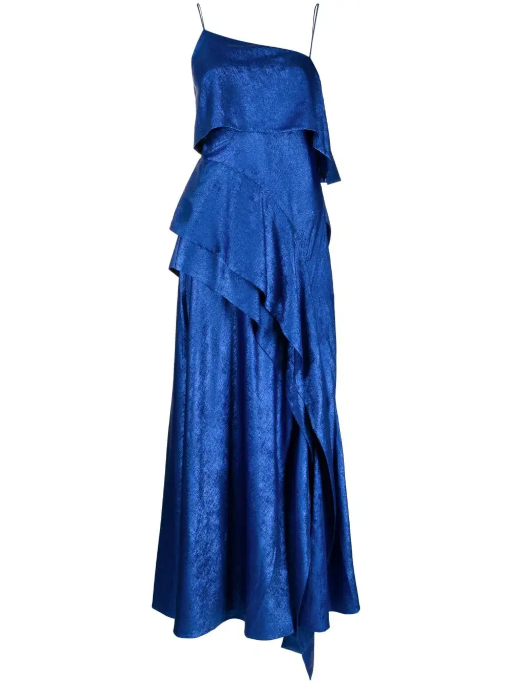 Acler Harley Midi Dress Regal Blue Size 10 for rent on The Volte - main image
