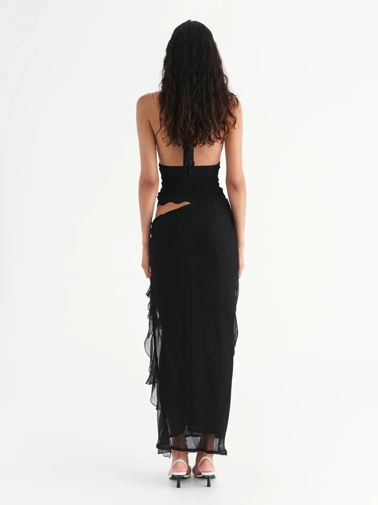 Benni Penelope Maxi Dress Black Size 8 - Image 3