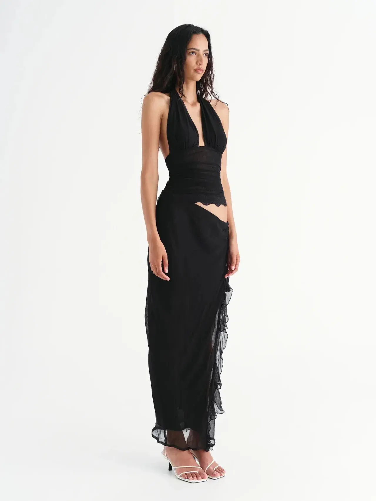Benni Penelope Maxi Dress Black Size 8 - Image 2