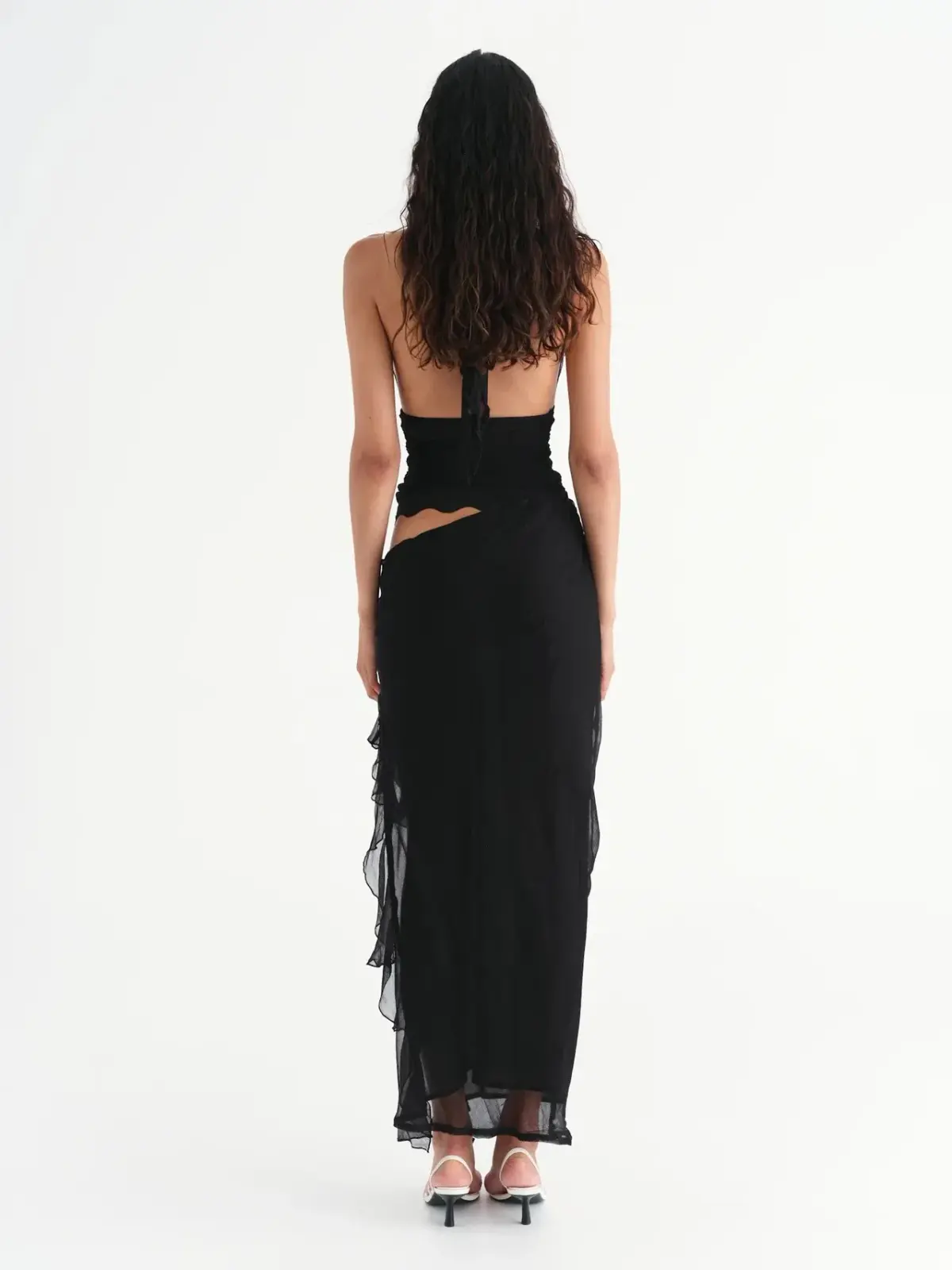Benni Penelope Maxi Dress Black Size 10 - Image 3