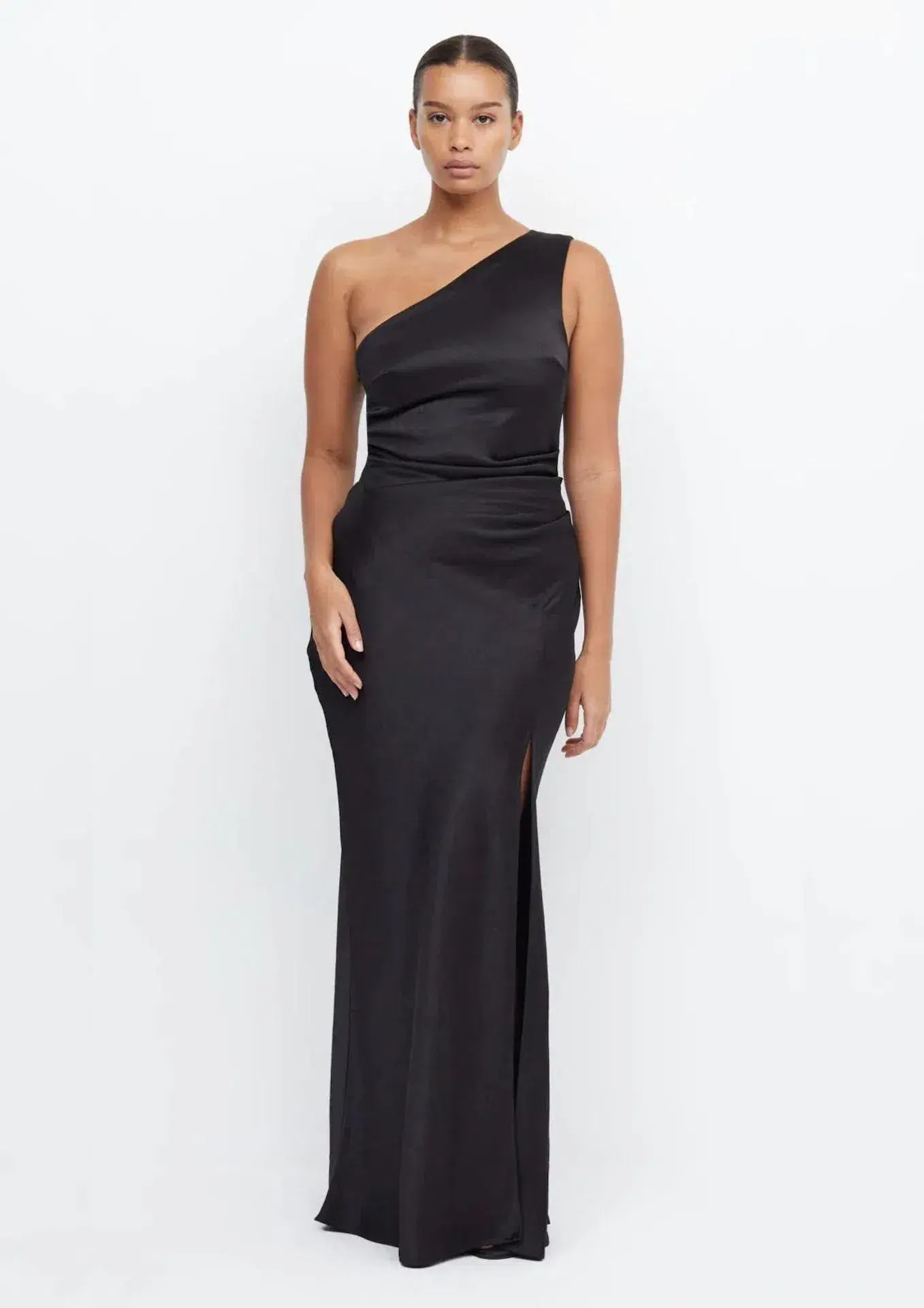Bec & Bridge The Dreamer Asym Dress in Black Size 10 - Image 1