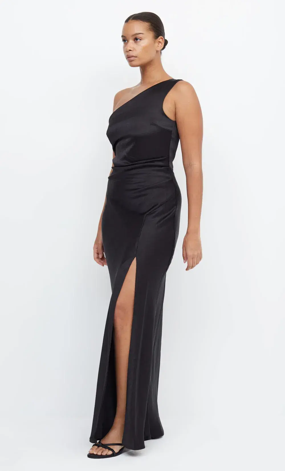 Bec & Bridge The Dreamer Asym Dress in Black Size 10 - Image 5