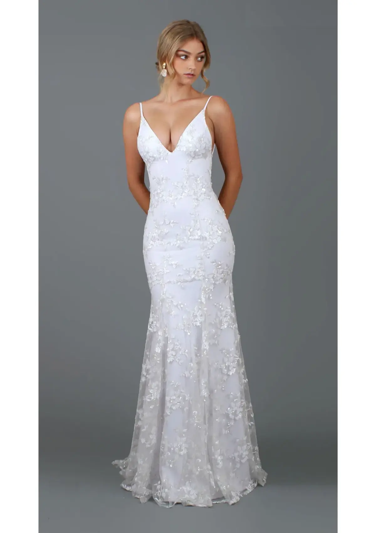 Studio Minc Adore Dress Off White Size 3 / AU 12 - Image 1