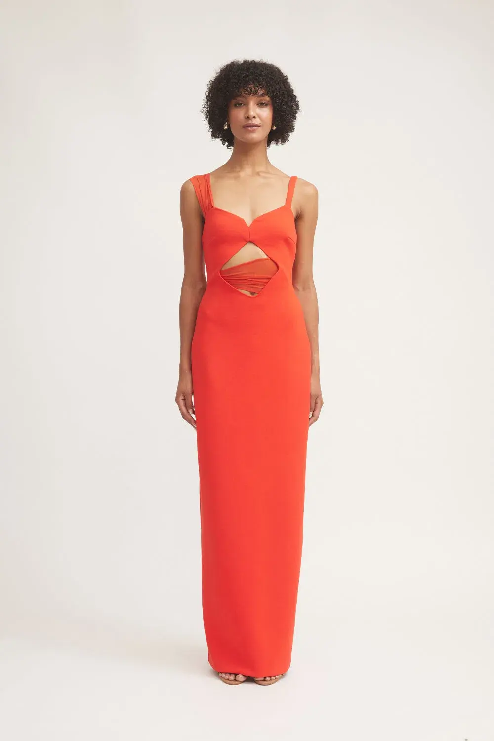 Tojha Madeleine Dress Flame Red Size 6 - Image 1
