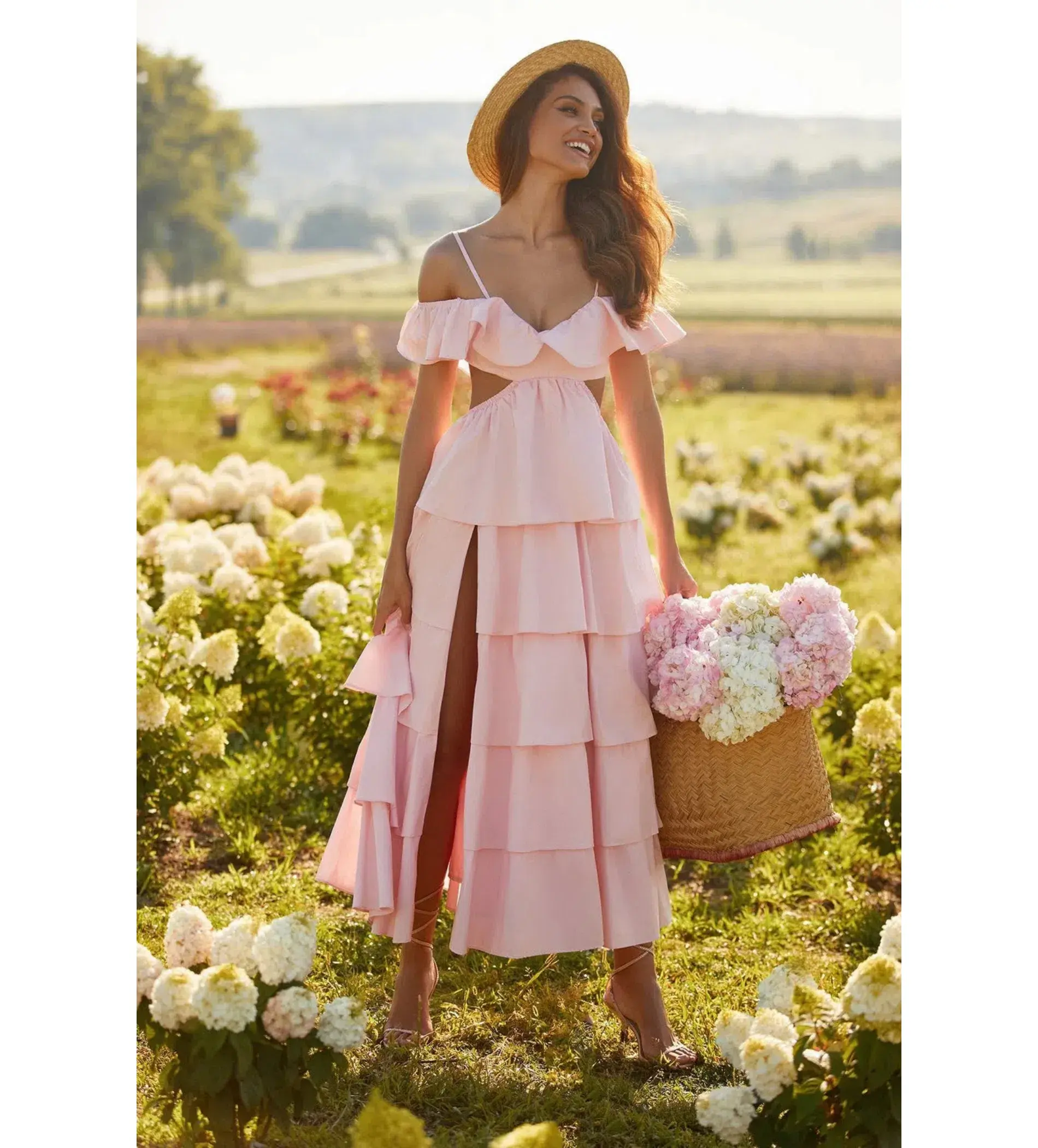 Alamour the label Lupita Dress Pink Size 8  - Image 1
