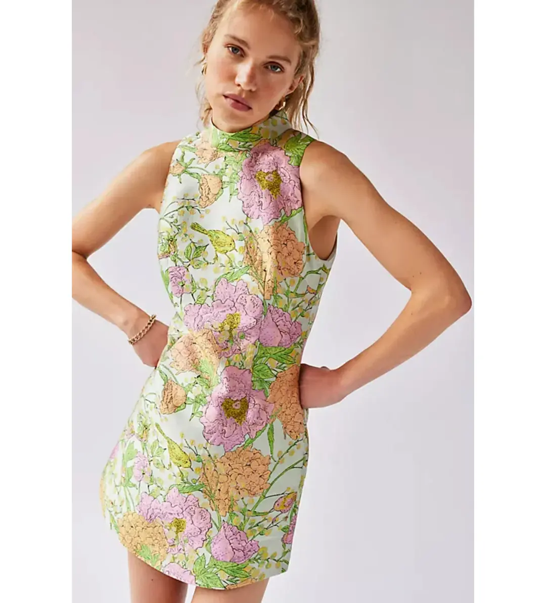 Elliatt The Sunbeam Mini Dress Floral Size AU 14 for rent on The Volte - main image