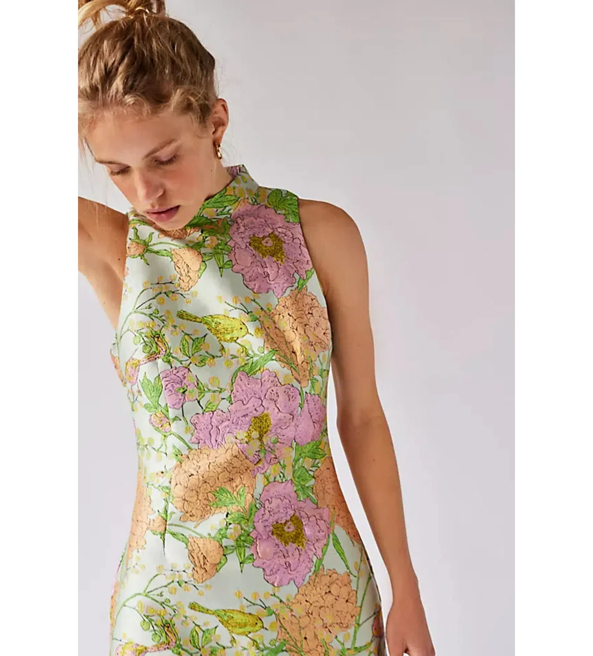 Elliatt The Sunbeam Mini Dress Floral Size AU 14 - Image 3