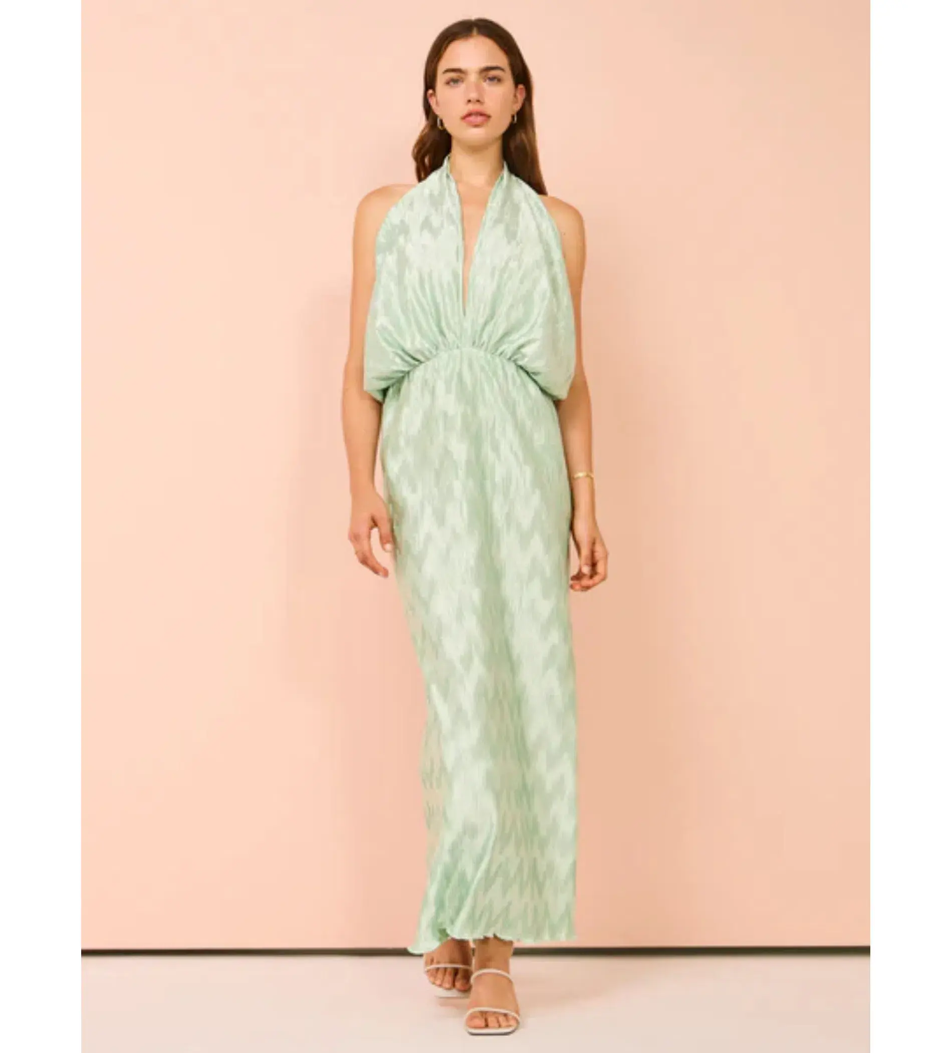 Lidee Riviera Sleeveless Gown in Seamfoam Size AU 12 - Image 1