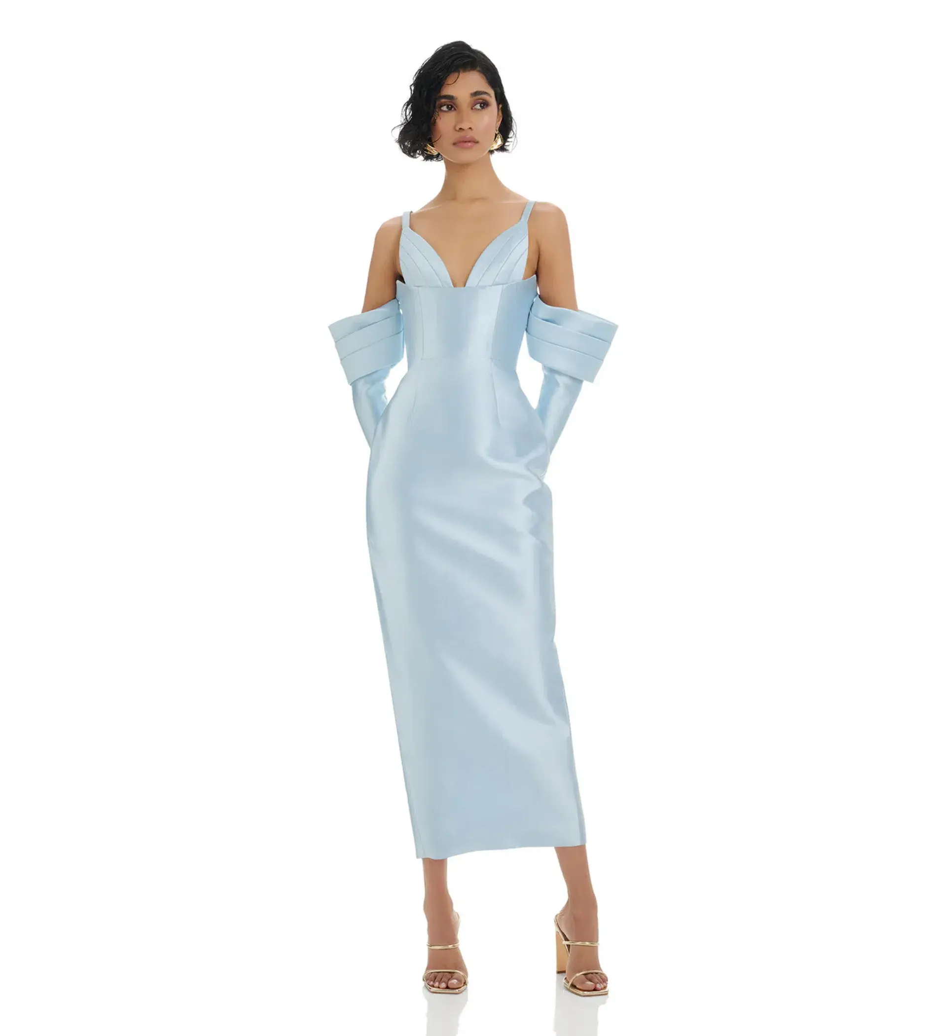 Eliya the Label Annalise Dress Blue Size L / AU 12 - Image 1