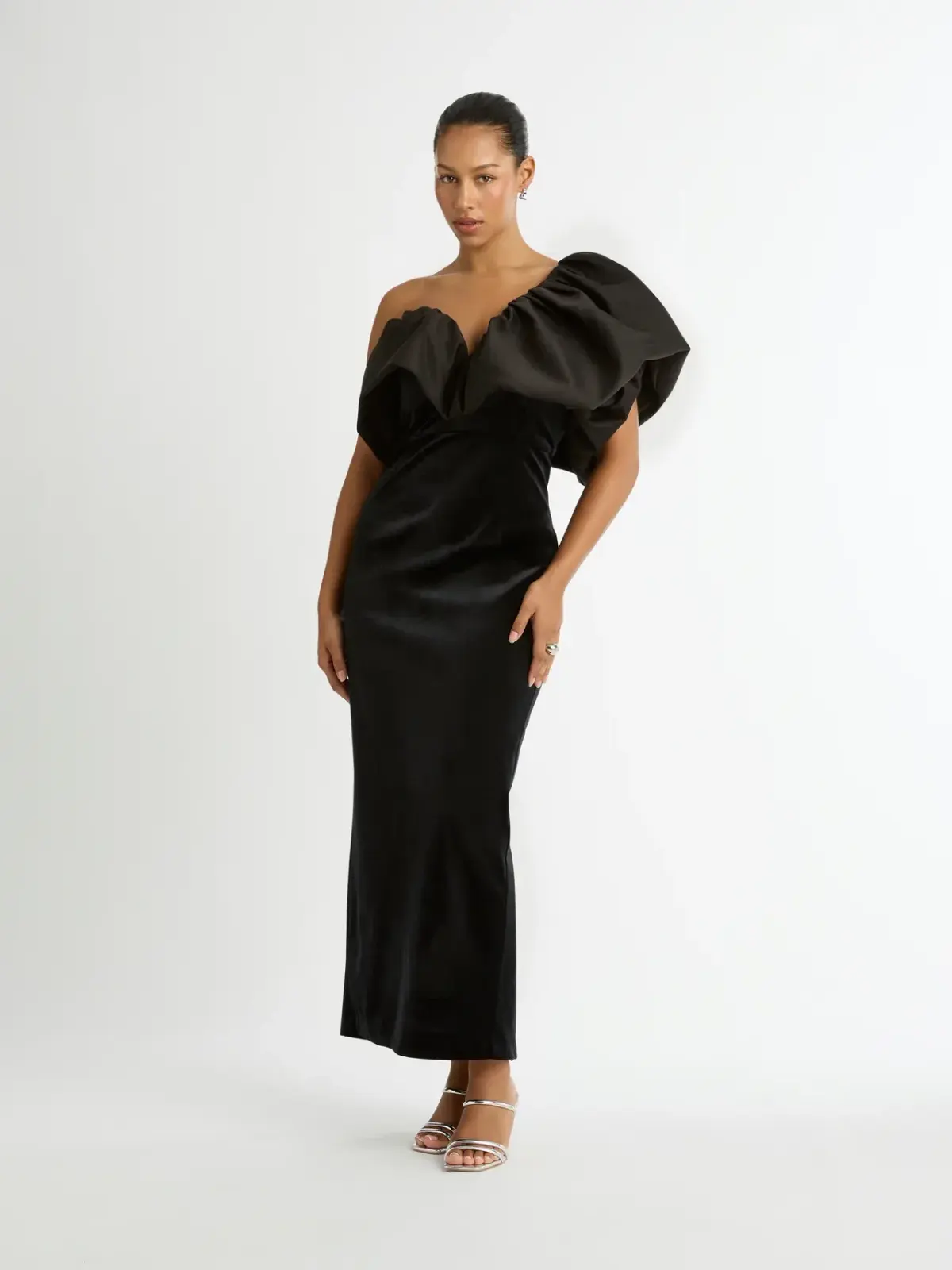 Sheike Moonlight Gown in Black Size AU 8 - Image 3