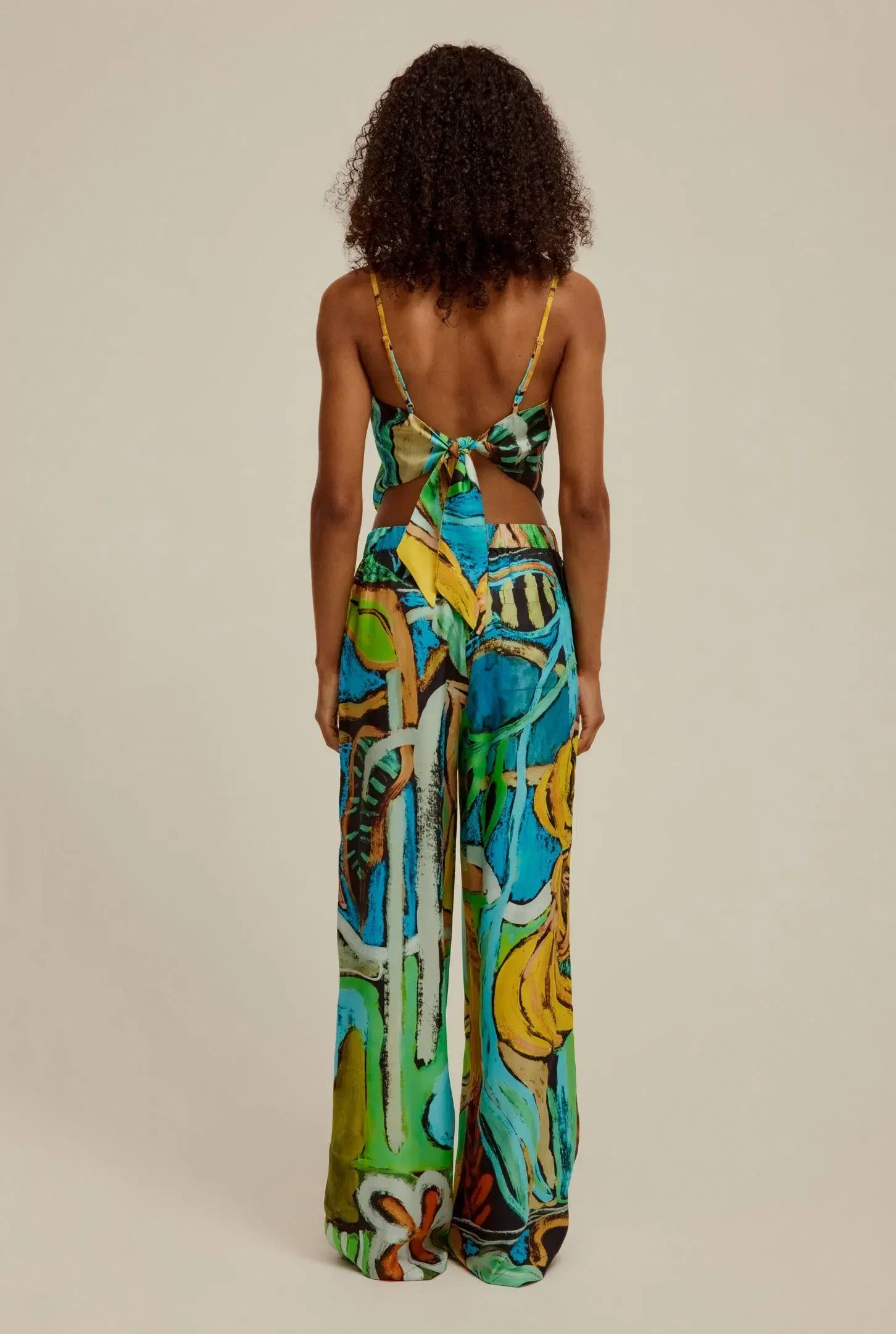 Venroy Jamaica Scene Top & Pant Set Print Size 8 - Image 2