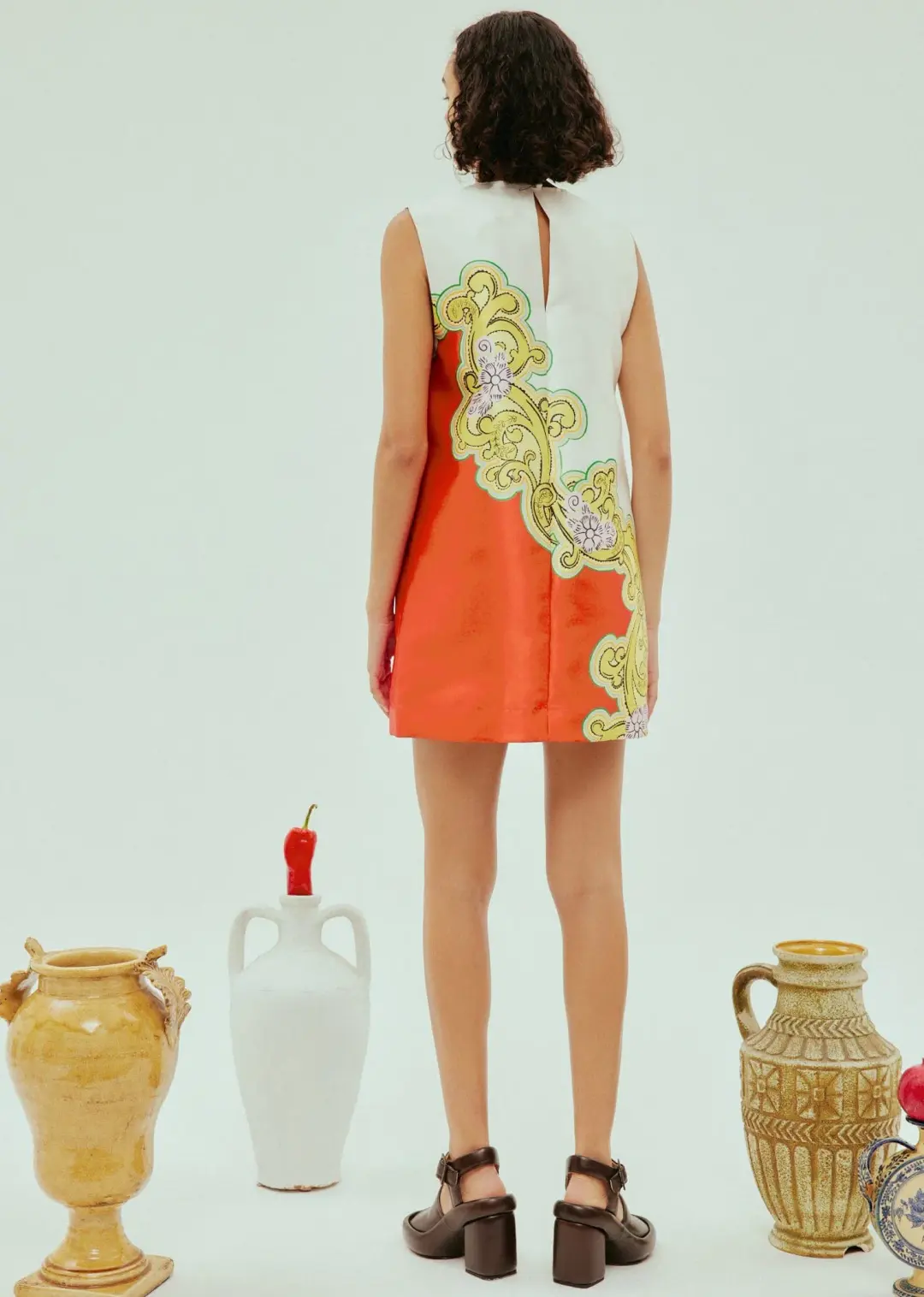 Alemais Sierra Mini Dress Print Size AU 10 for rent on The Volte - main image