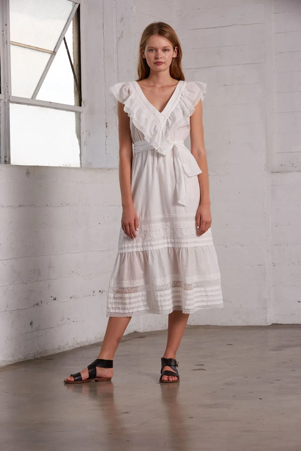 St. Roche Wonderland Dress White Size M / AU 10 - Image 1