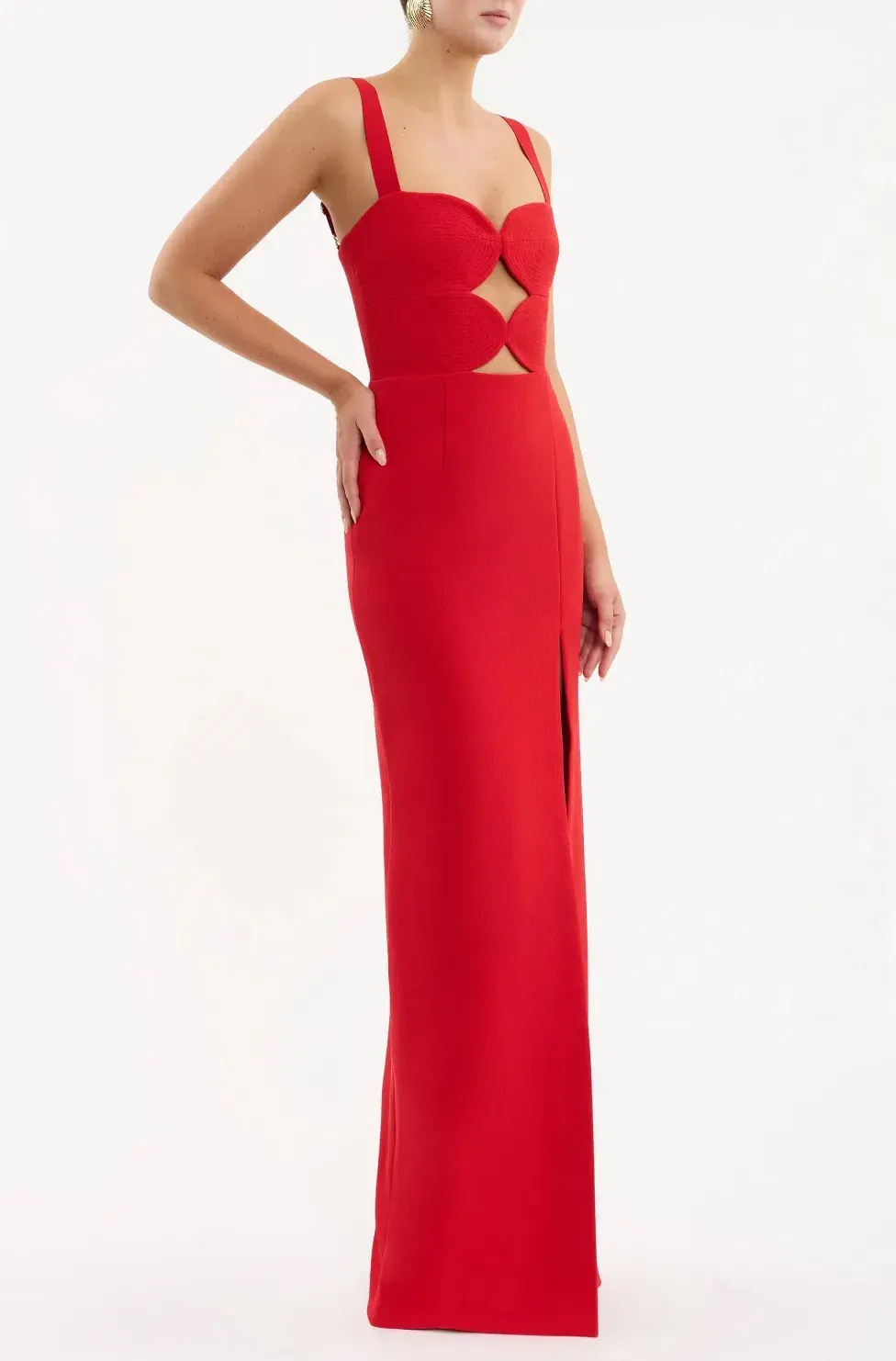 Rebecca Vallance Karina Gown in Red Size 6 - Image 2