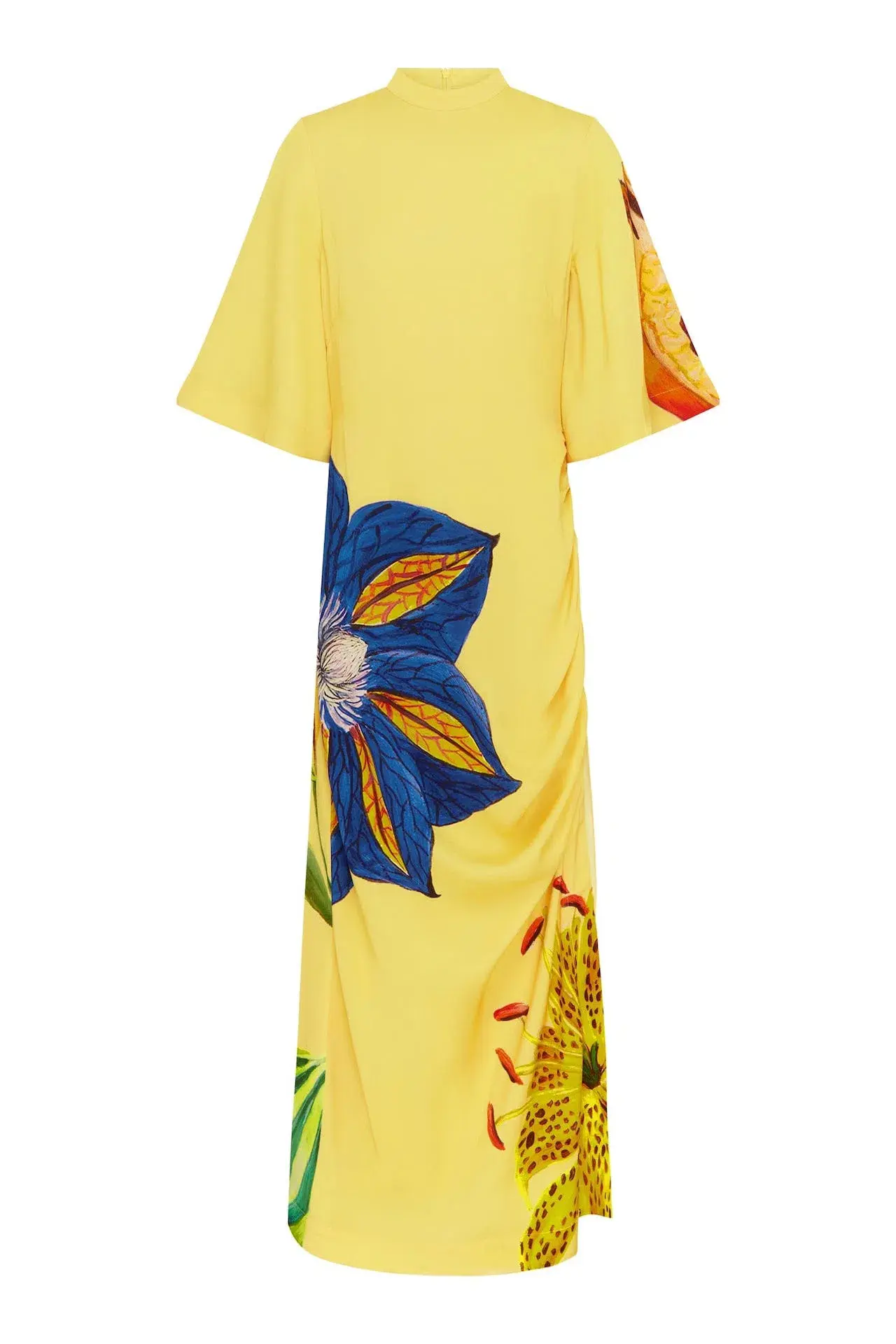 Alemais Dahlia Midi Dress Yellow Size 8  - Image 6
