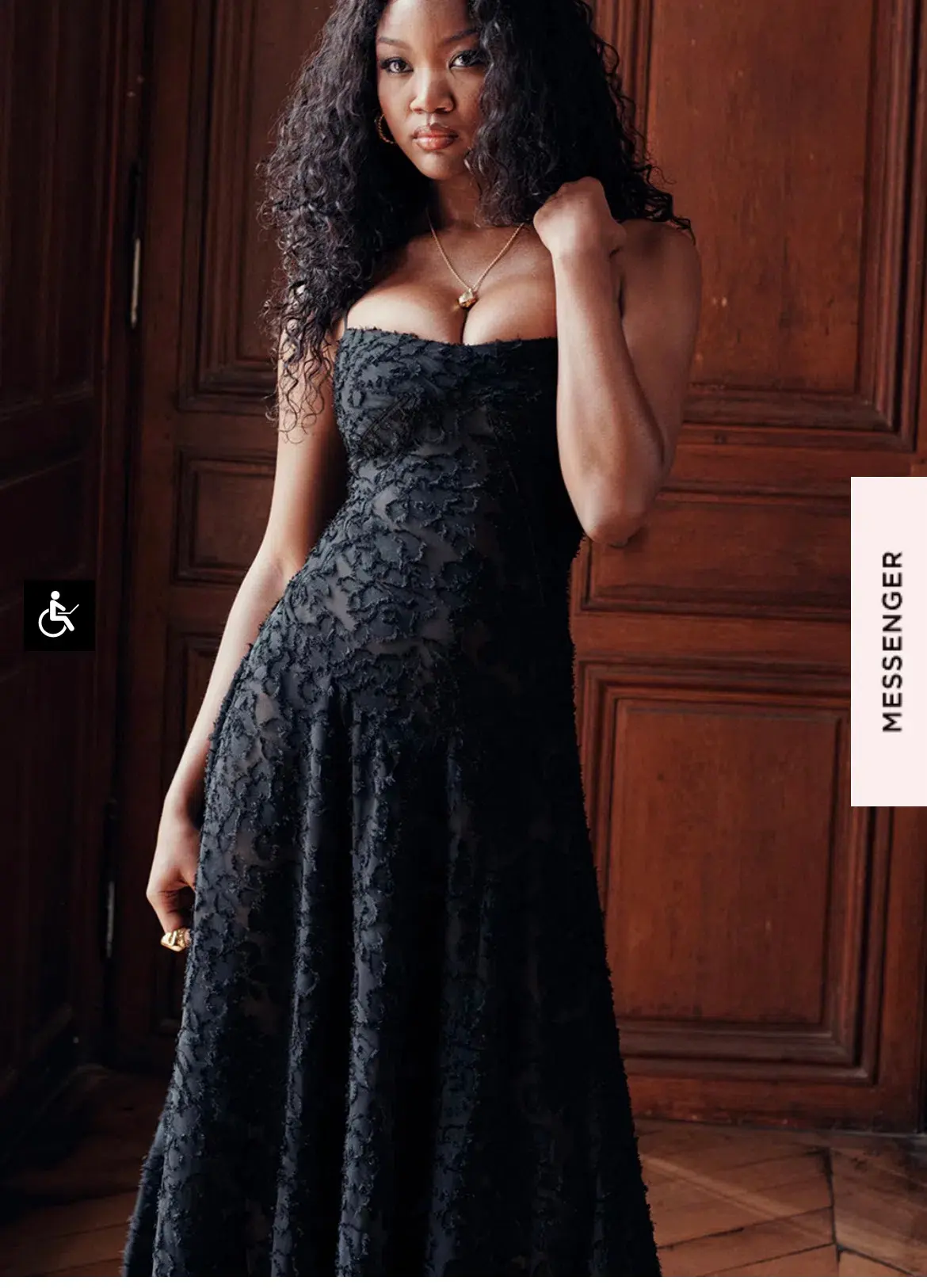 House of CB Seren Black dress Size S - Image 2