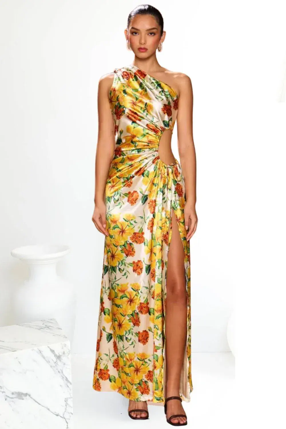 SONYA MODA Nour Yarden Floral Maxi Dress size 8 - RRP $380 - Image 1