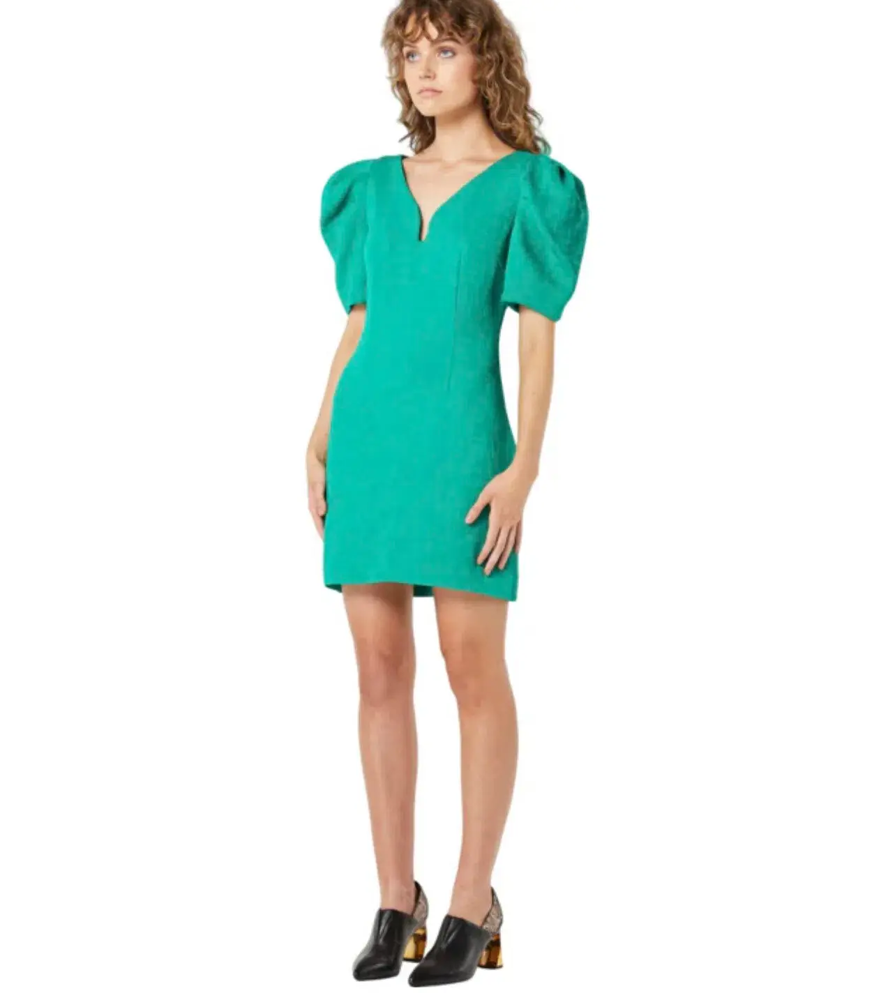 ELLIATT FLORIDITA MINI DRESS EMERALD - Image 3
