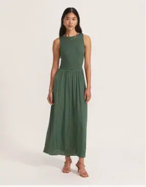 Saba Lillian Mixed Media Maxi Dress - Image 1