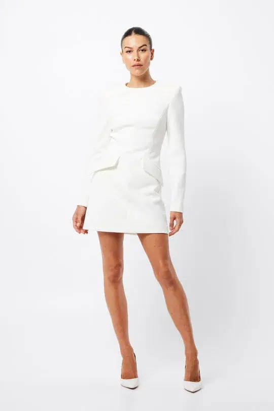 Mossman Paralle Dress White Size 8 - Image 1