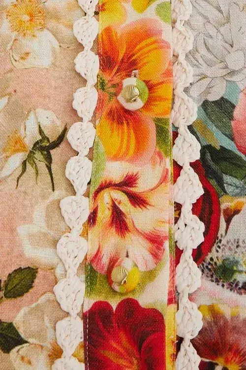 Zimmermann Wonderland Floral Shirt Mini Dress Floral Size 2 / AU 12 - Image 3