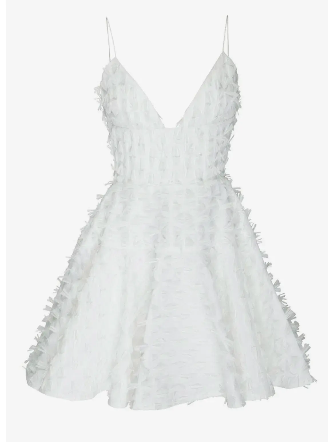 Alex Perry Reese Mini Dress  White Size 6 - Image 1