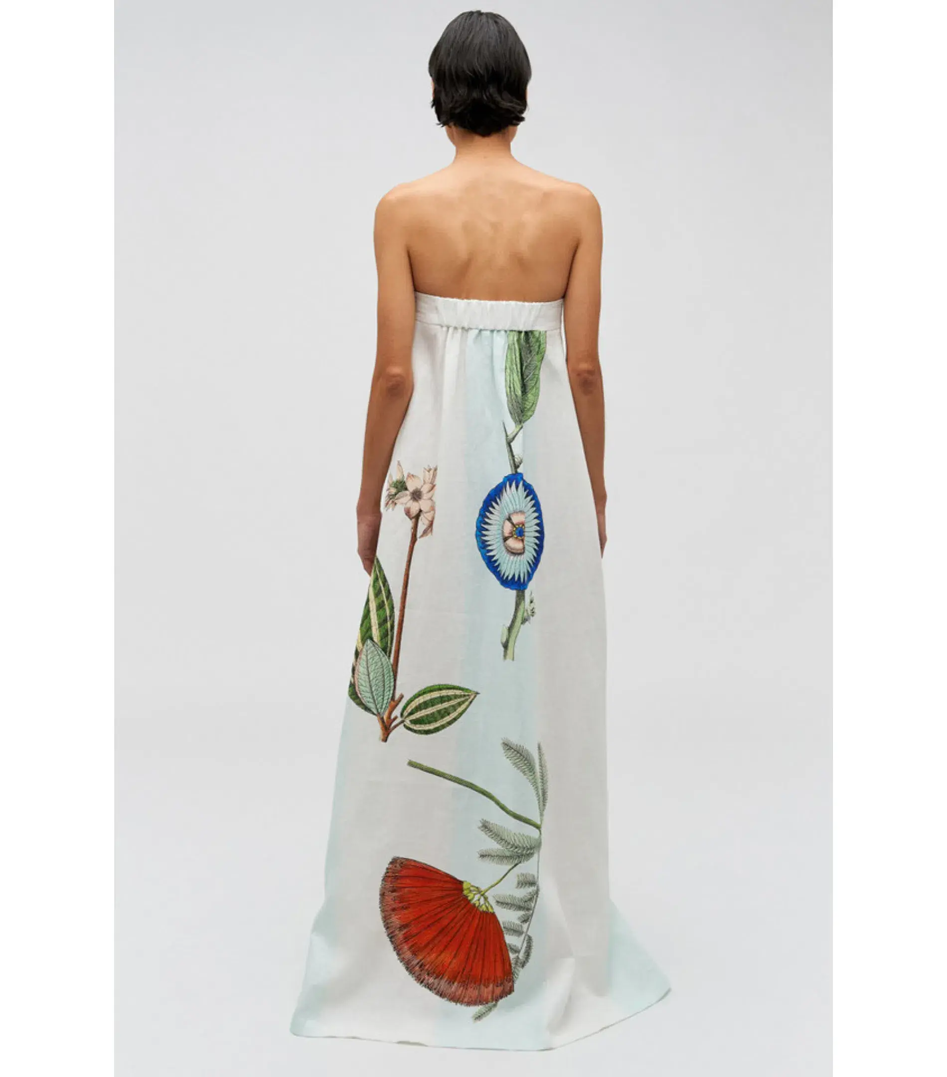 Oroton Grand Floral Gown Multi Size 12  - Image 2