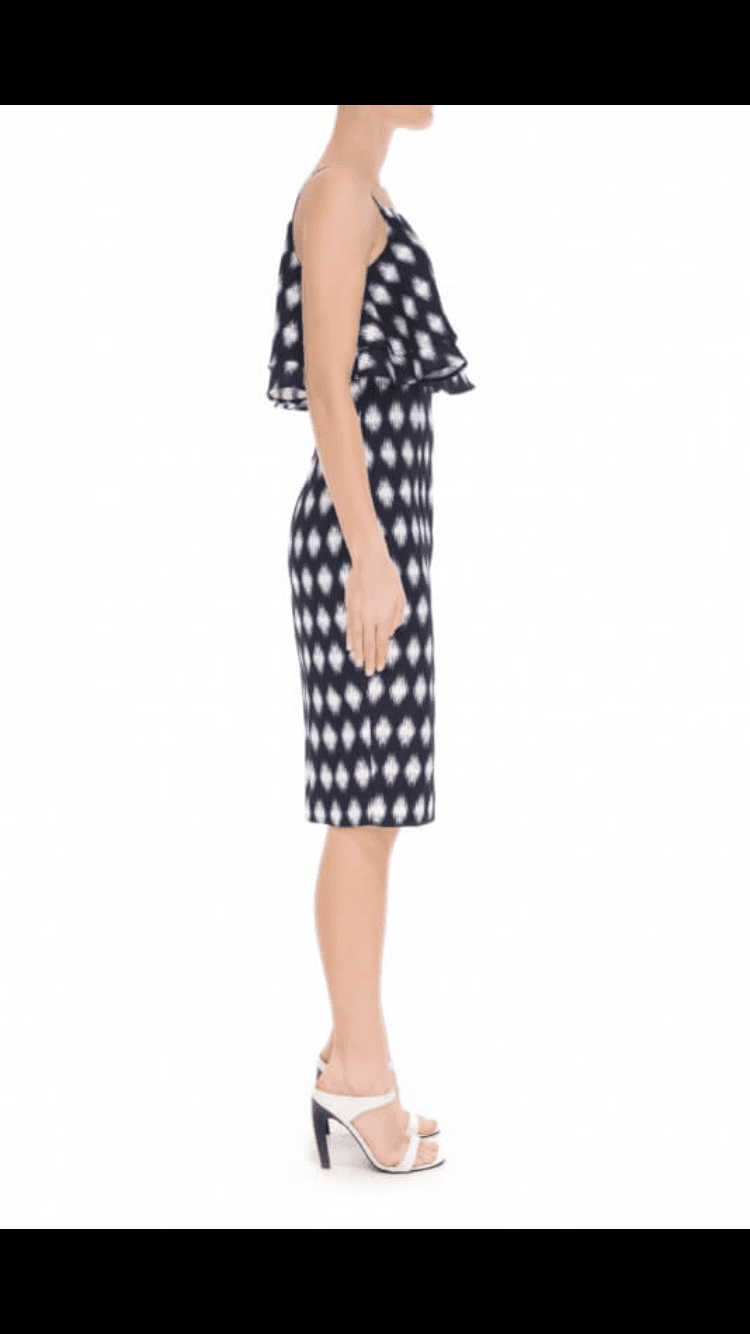 Finders Keepers - Move on Up Navy Midi Size 8 for rent on The Volte - main image