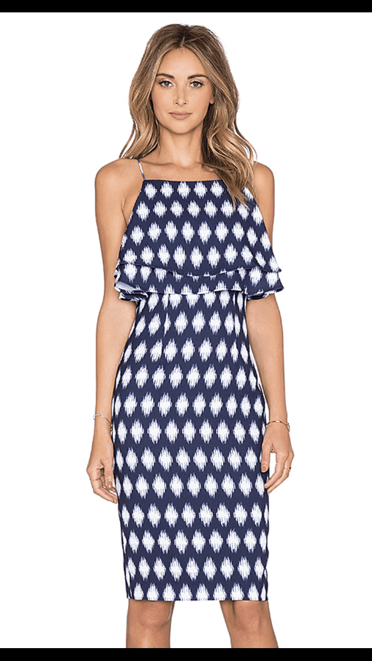 Finders Keepers - Move on Up Navy Midi Size 8 for rent on The Volte - main image