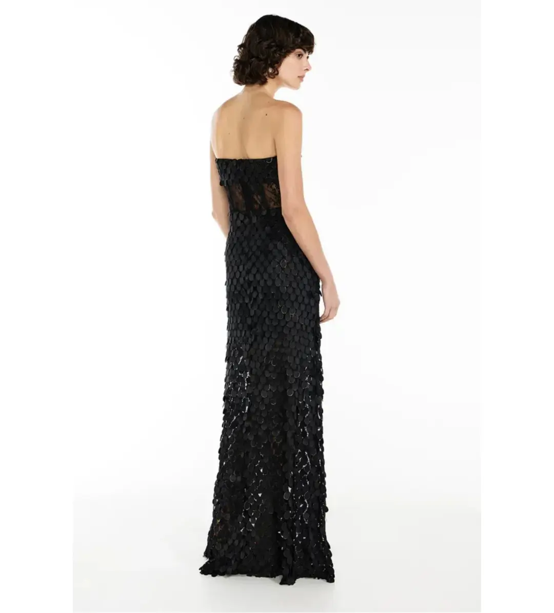 Manning Cartell Supreme Extreme Strapless Gown Black Size AU 6 for rent on The Volte - main image