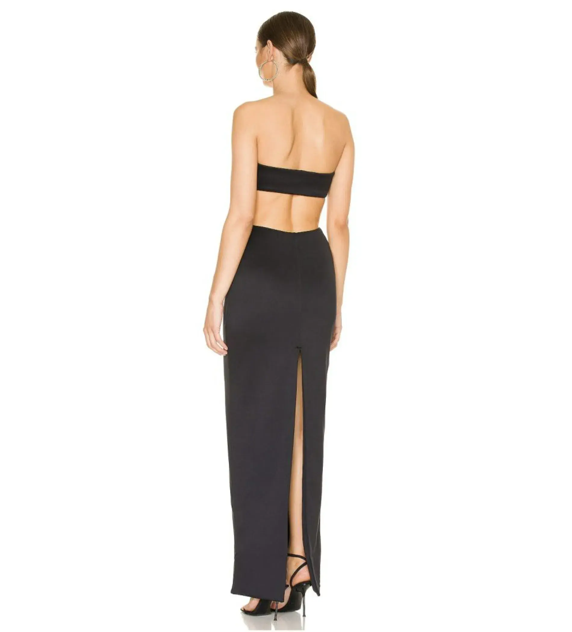 Natalie Rolt Carmen Gown Black Size AU 10 - Image 3