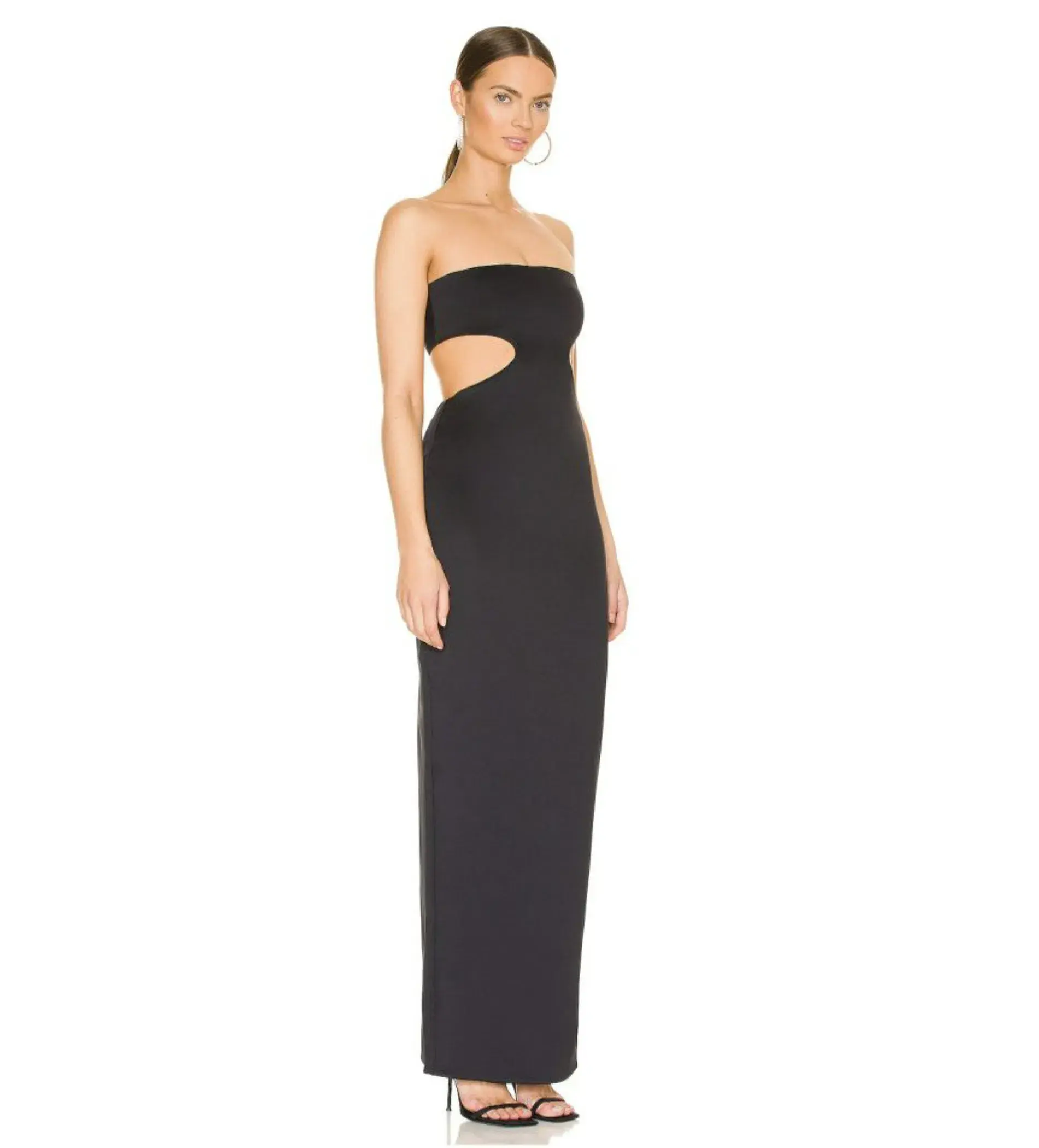 Natalie Rolt Carmen Gown Black Size AU 10 - Image 2