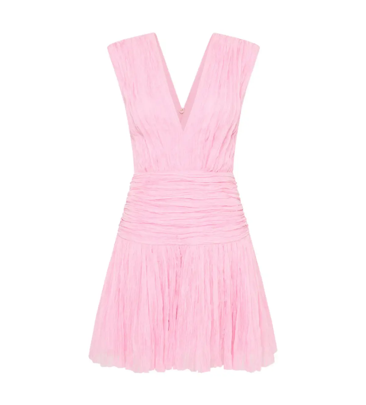 Aje Escapist Mini Dress Flash Pink Size AU 10 - Image 3