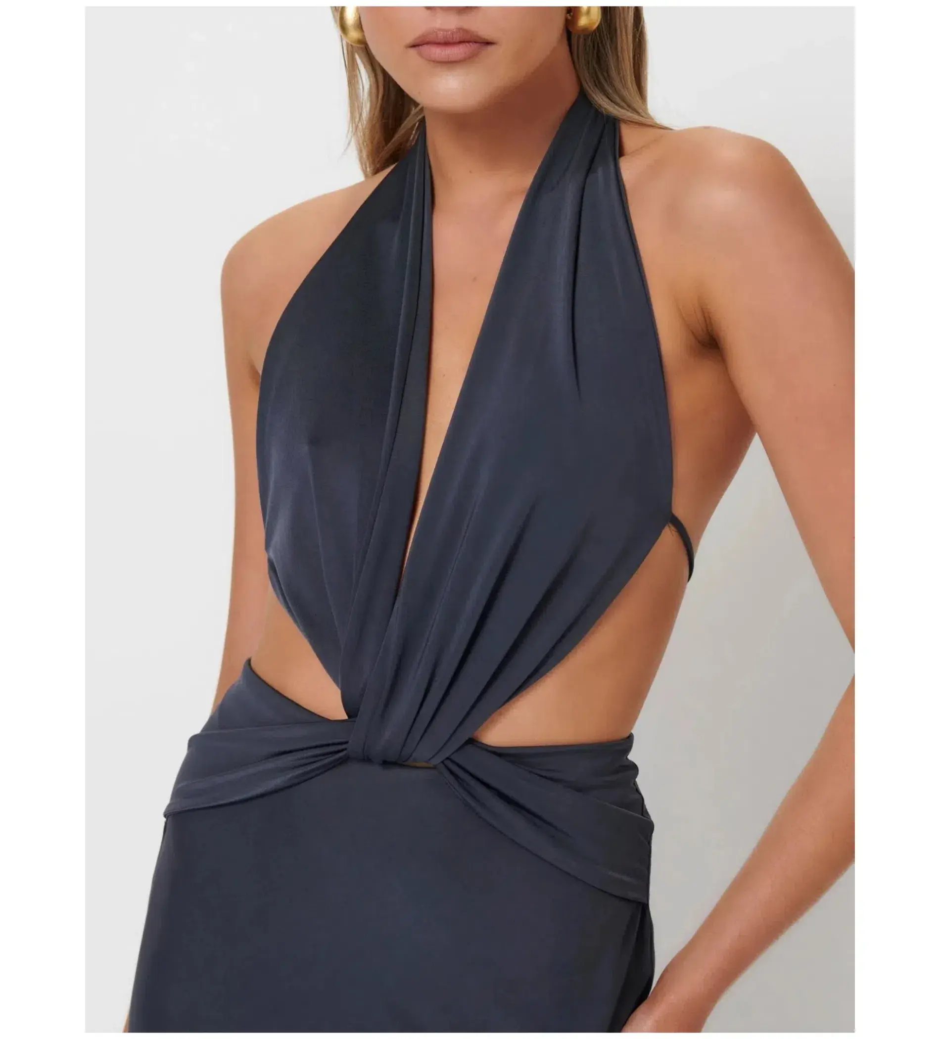 Effie Kats Harper Gown in Thunder Size M / AU 10 - Image 2
