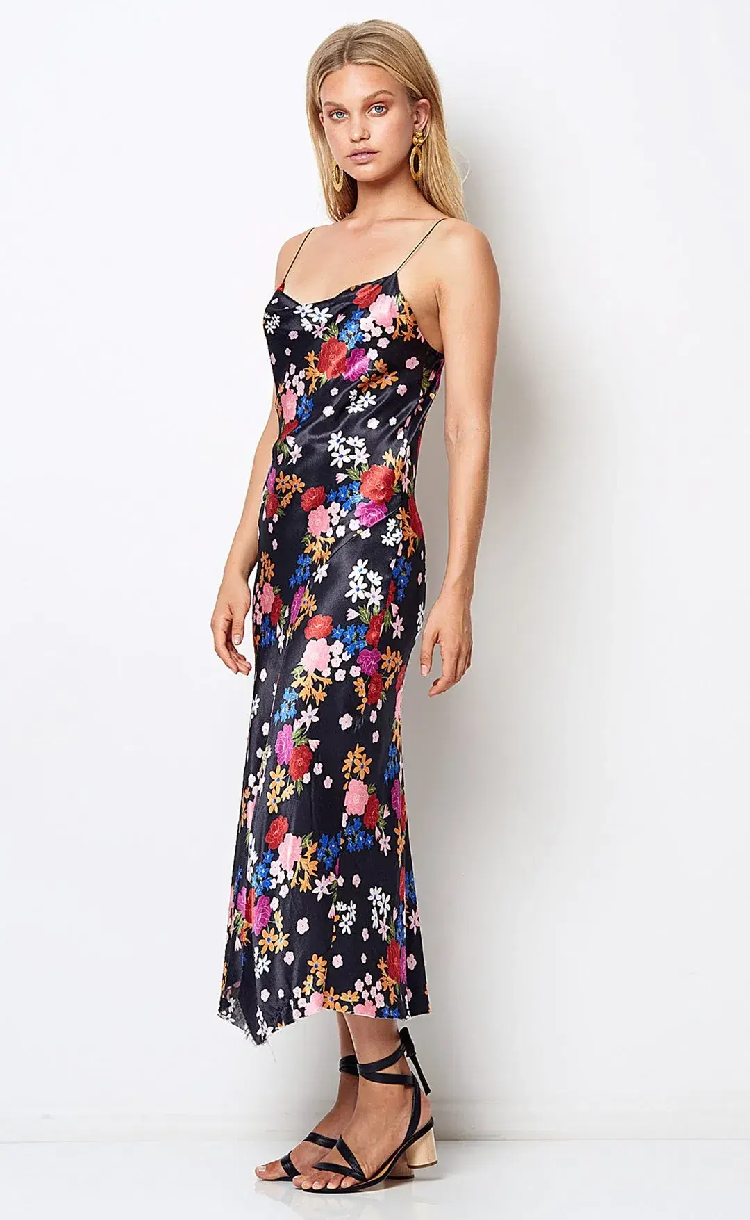 Bec & Bridge Cha Cha Midi Dress Print Size 8 - Image 2