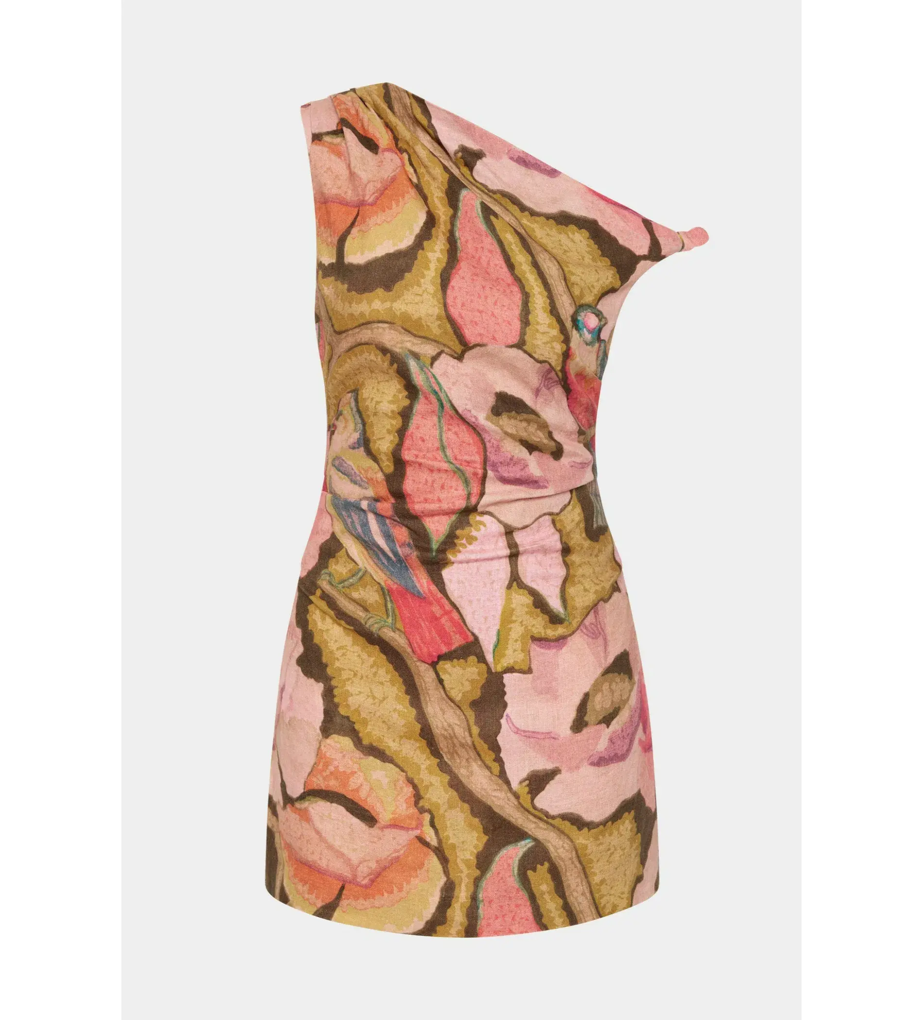 Sir The Label Talulah Knot Mini Dress in Sanderling Floral Size 1 / AU 8 - Image 4