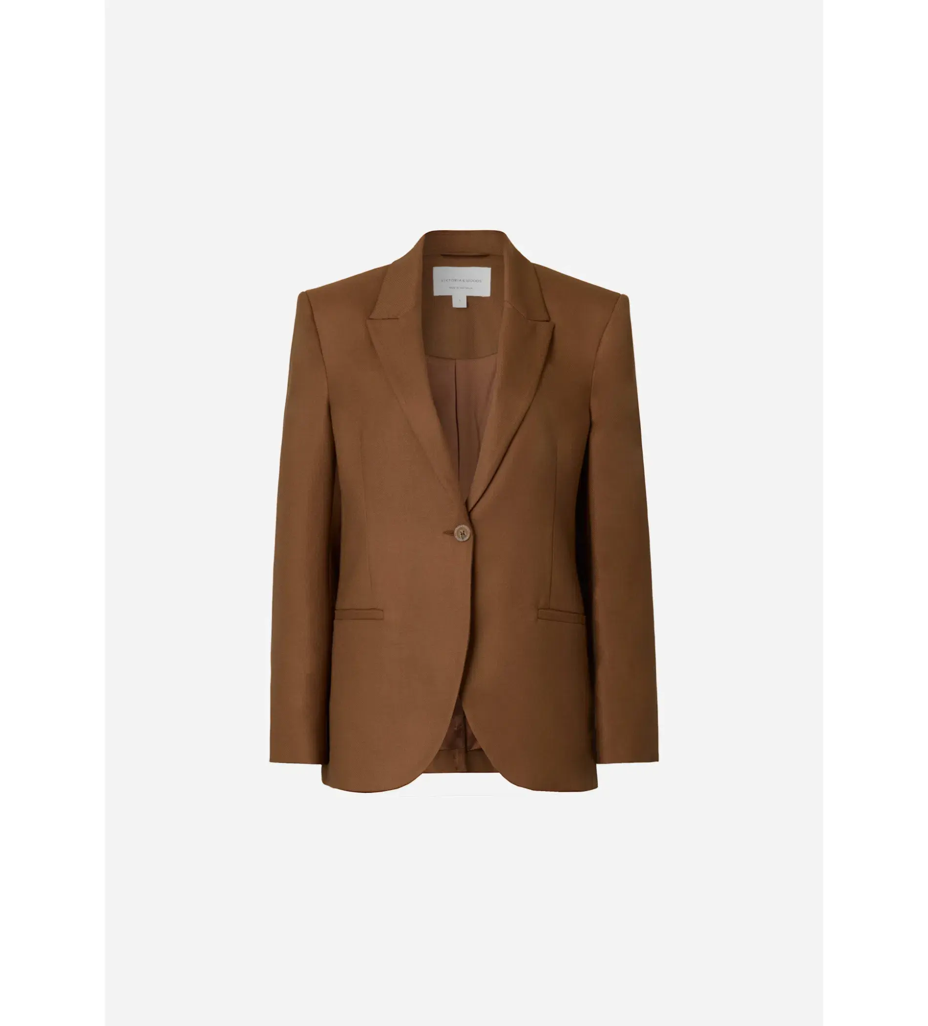 Viktoria and Woods Equinox Blazer Rust Size AU 10 - Image 4