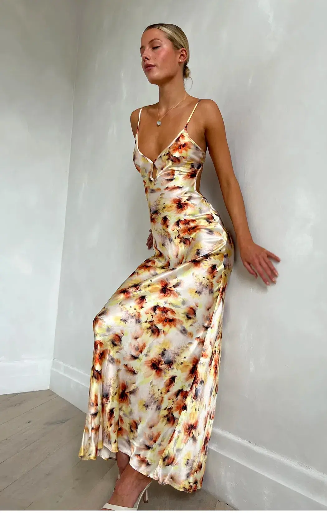 Bec And Bridge Cedar City Maxi Dress Floral Size 8  for rent on The Volte - main image