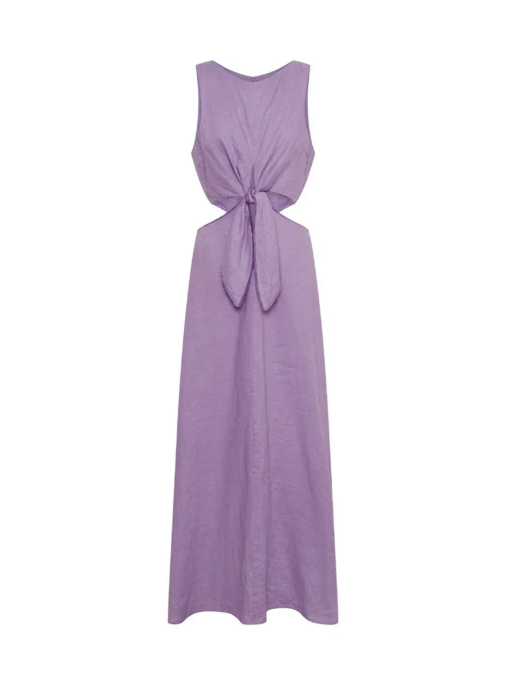 Kivari Ellie Cut Out Maxi Dress Lilac Size 16 - Image 5