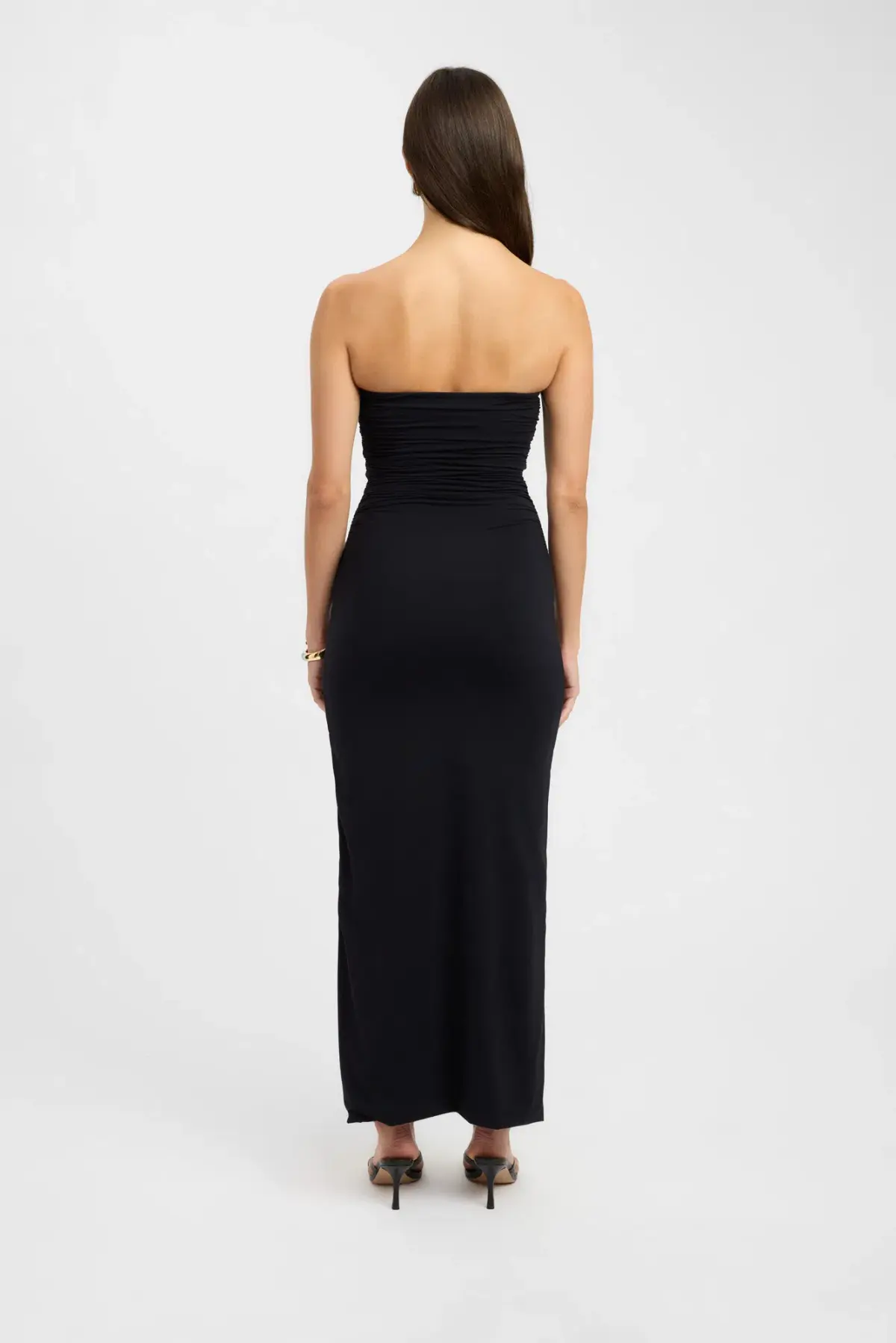 Kookai Tayla Trim Maxi Dress Black Size 10 - Image 3