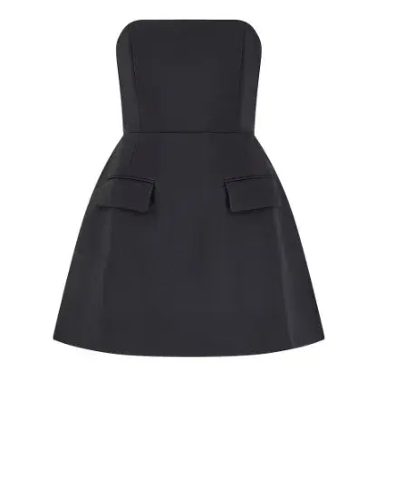 Odd Muse Ultimate Muse Strapless Dress - Black Size 10 for rent on The Volte - main image