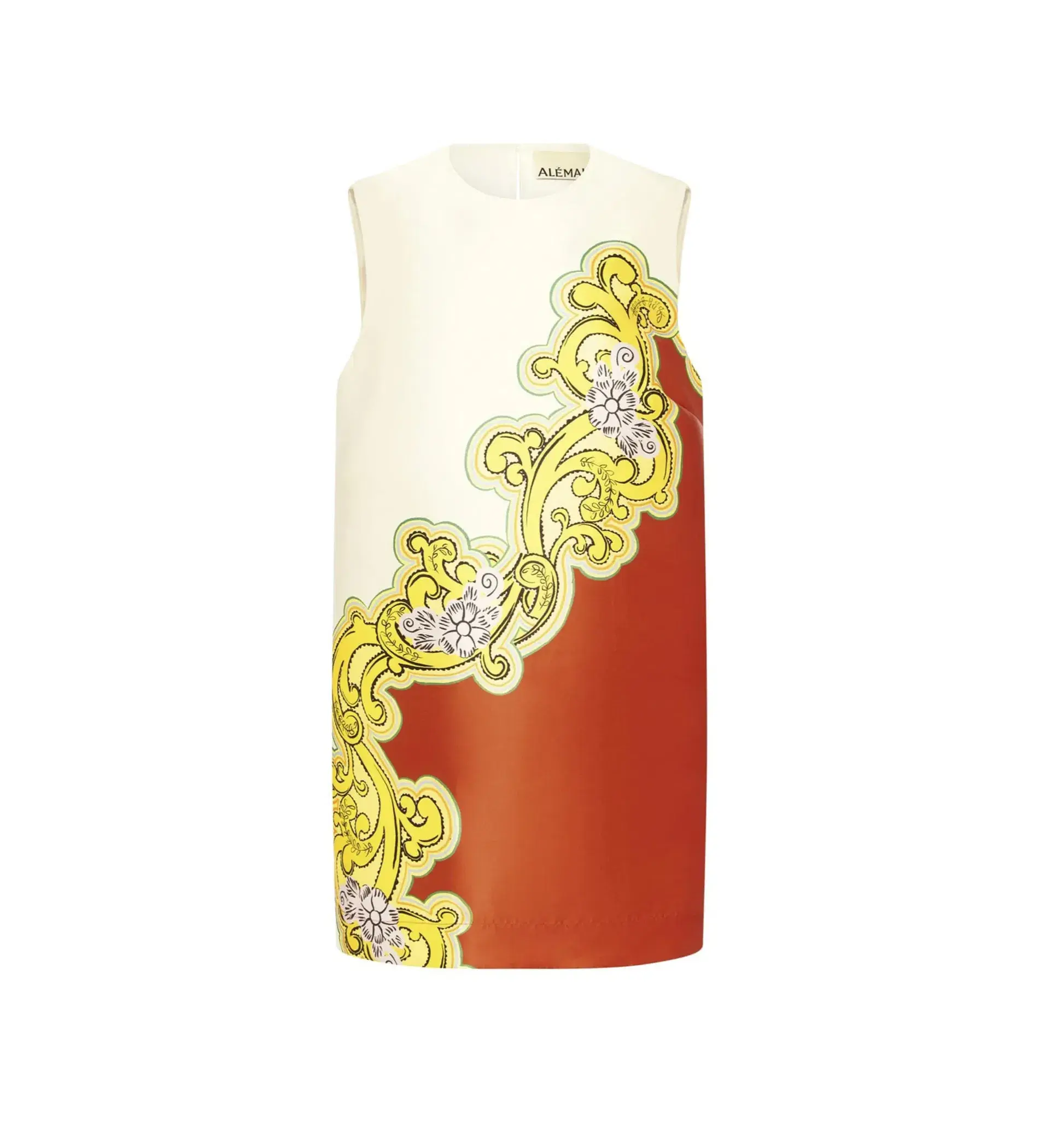 Alemais Sierra Mini Dress Multi Print Size 10 - Image 4