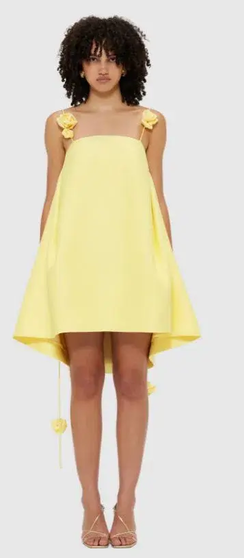 Leo Lin Fiona Rose Mini Dress Size 8 for rent on The Volte - main image