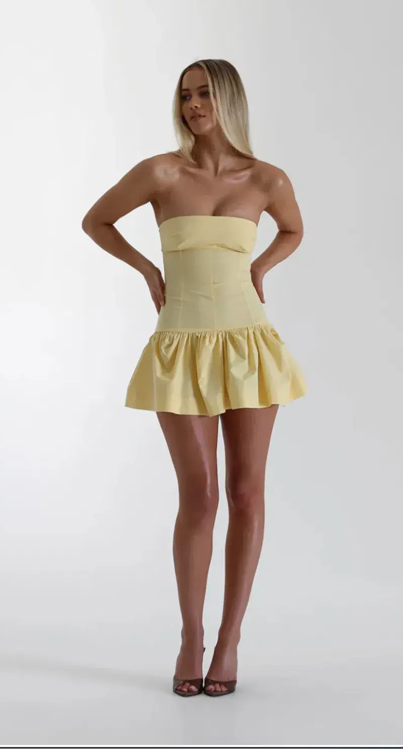 Natalie Rolt Ava Mini Lemon Size 1/AU 8 - Image 1